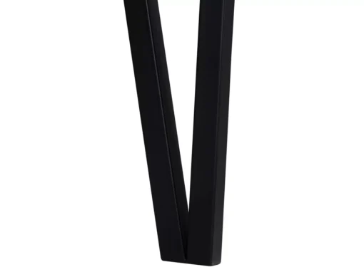 Table 180 X 90 Cm Bois Foncé Et Noir ADENA -Meilleur Meubles Magasin table a manger 16223739