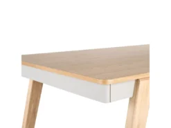 Table De Salle à Manger Bois Clair Et Gris PHOLA -Meilleur Meubles Magasin table a manger 16226413
