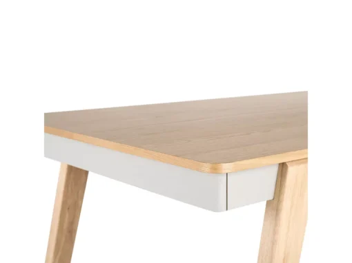 Table De Salle à Manger Bois Clair Et Gris PHOLA -Meilleur Meubles Magasin table a manger 16226413