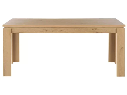 Table De Salle à Manger Effet Bois Clair 180 X 90 Cm VITON -Meilleur Meubles Magasin table a manger 16226811