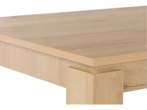 Table De Salle à Manger Effet Bois Clair 180 X 90 Cm VITON -Meilleur Meubles Magasin table a manger 16226813