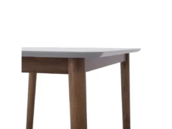Table De Salle à Manger En Bois D Hévéa Et Gris 118 X 77 Cm MODESTO -Meilleur Meubles Magasin table a manger 16689821