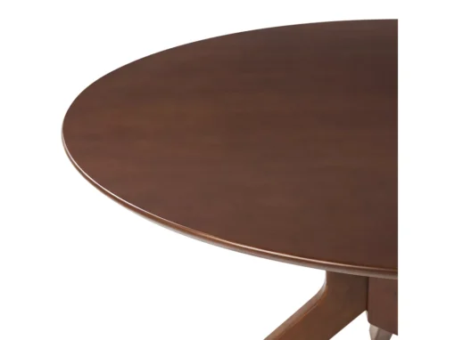 Table à Manger Ronde ⌀ 120 Cm Bois Sombre TYMIS -Meilleur Meubles Magasin table a manger 16689975