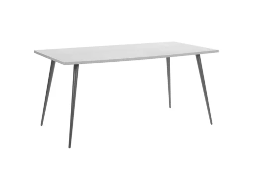 Table De Salle à Manger Effet Béton Gris 160 X 80 Cm SANTIAGO -Meilleur Meubles Magasin table a manger 16689979