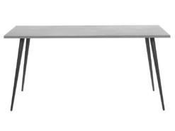 Table De Salle à Manger Effet Béton Gris 160 X 80 Cm SANTIAGO -Meilleur Meubles Magasin table a manger 16689987