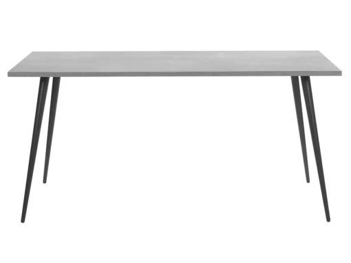 Table De Salle à Manger Effet Béton Gris 160 X 80 Cm SANTIAGO -Meilleur Meubles Magasin table a manger 16689987