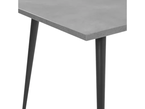 Table De Salle à Manger Effet Béton Gris 160 X 80 Cm SANTIAGO -Meilleur Meubles Magasin table a manger 16689989