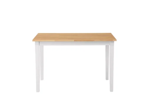 Table à Manger En Marron - Blanc 114 X 68 Cm GEORGIA -Meilleur Meubles Magasin table a manger 16690517
