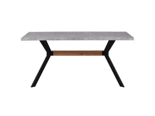 Table De Salle à Manger Effet Béton 160 X 90 BENSON -Meilleur Meubles Magasin table a manger 16690617