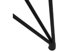 Table De Salle à Manger 180 X 90 Cm Plateau En Bois Foncé MUMBAI -Meilleur Meubles Magasin table a manger 16690737