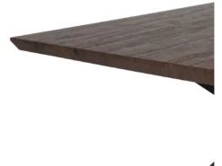 Table 140 X 80 Cm Bois Foncé Et Noir SPECTRA -Meilleur Meubles Magasin table a manger 16690887