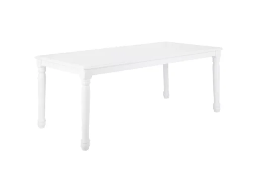 Table Blanche 180 X 90 Cm CARY -Meilleur Meubles Magasin table a manger 16690893