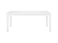 Table Blanche 180 X 90 Cm CARY -Meilleur Meubles Magasin table a manger 16690899