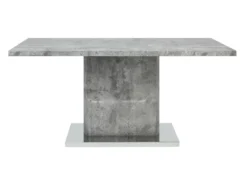 Table De Salle à Manger Gris Ciment PASADENA -Meilleur Meubles Magasin table a manger 16691181