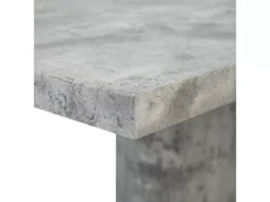 Table De Salle à Manger Gris Ciment PASADENA -Meilleur Meubles Magasin table a manger 16691187