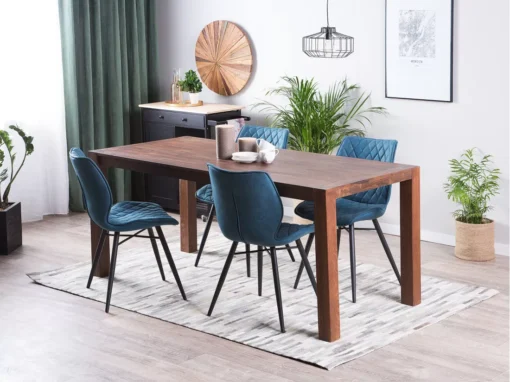 Table En Bois 180 X 85 Cm NATURA -Meilleur Meubles Magasin table a manger 16691293