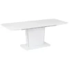 Table De Salle à Manger Extensible Blanche 160/200 X 90cm SUNDS -Meilleur Meubles Magasin table a manger 16701161