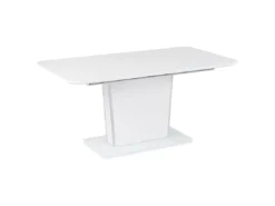 Table De Salle à Manger Extensible Blanche 160/200 X 90cm SUNDS -Meilleur Meubles Magasin table a manger 16701167