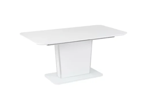 Table De Salle à Manger Extensible Blanche 160/200 X 90cm SUNDS -Meilleur Meubles Magasin table a manger 16701171