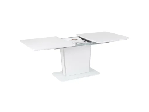 Table De Salle à Manger Extensible Blanche 160/200 X 90cm SUNDS -Meilleur Meubles Magasin table a manger 16701175