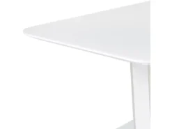Table De Salle à Manger Extensible Blanche 160/200 X 90cm SUNDS -Meilleur Meubles Magasin table a manger 16701177