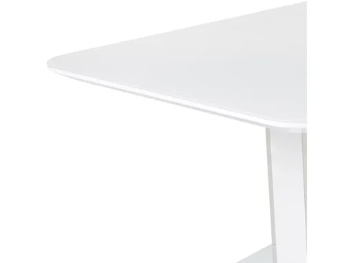 Table De Salle à Manger Extensible Blanche 160/200 X 90cm SUNDS -Meilleur Meubles Magasin table a manger 16701177