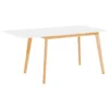 Table De Salle à Manger 120x80 Cm Blanche MEDIO -Meilleur Meubles Magasin table a manger 16701213