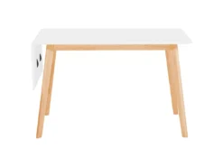 Table De Salle à Manger 120x80 Cm Blanche MEDIO -Meilleur Meubles Magasin table a manger 16701223