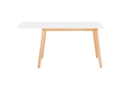 Table De Salle à Manger 120x80 Cm Blanche MEDIO -Meilleur Meubles Magasin table a manger 16701225