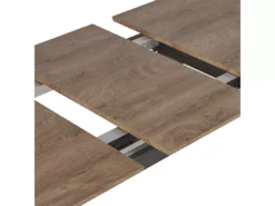 Table De Salle à Manger Extensible Effet Bois Foncé 140/180 X 80 Cm BARBOSA -Meilleur Meubles Magasin table a manger 16701301