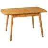 Table à Manger Extensible 100/130 X 80 Cm Bois Clair TOMS -Meilleur Meubles Magasin table a manger 16701345