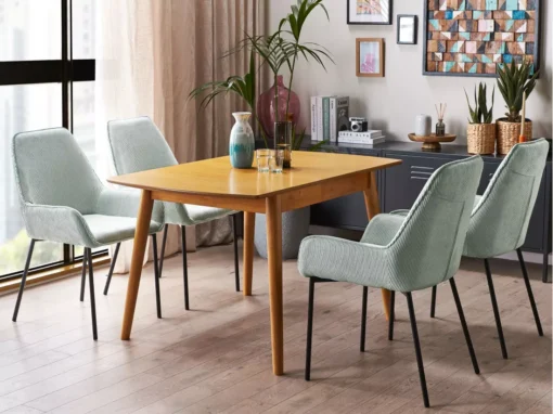 Table à Manger Extensible 100/130 X 80 Cm Bois Clair TOMS -Meilleur Meubles Magasin table a manger 16701347