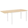 Table à Manger En Bois D’hévéa Avec Rallonge LOUISIANA -Meilleur Meubles Magasin table a manger 17158623