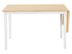 Table à Manger En Bois D’hévéa Avec Rallonge LOUISIANA -Meilleur Meubles Magasin table a manger 17158635