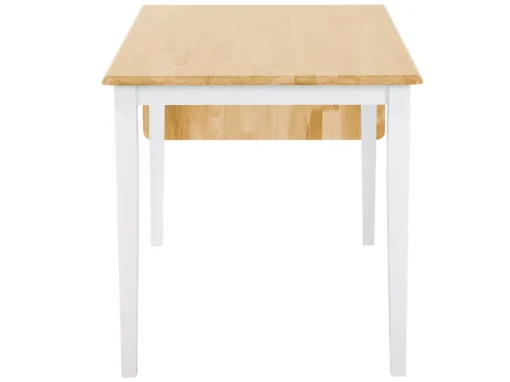 Table à Manger En Bois D’hévéa Avec Rallonge LOUISIANA -Meilleur Meubles Magasin table a manger 17158639