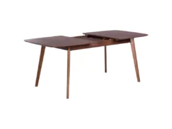 Table De Salle à Manger Extensible 150/190x90 Cm Marron MADOX -Meilleur Meubles Magasin table a manger 17164005