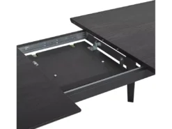 Table De Salle à Manger Extensible Noire 160/200 X 90 Cm IRVINGTON -Meilleur Meubles Magasin table a manger 17164067