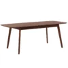 Table De Salle à Manger Extensible 120/150x75 Cm Marron MADOX -Meilleur Meubles Magasin table a manger 17164097