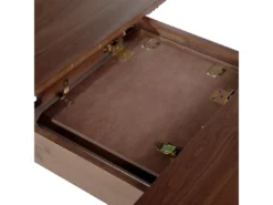 Table De Salle à Manger Extensible 120/150x75 Cm Marron MADOX -Meilleur Meubles Magasin table a manger 17164109