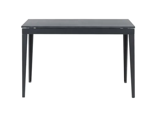 Table De Salle à Manger Extensible Noire 120/160 X 80 Cm NORLEY -Meilleur Meubles Magasin table a manger 17164129