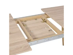 Table De Salle à Manger Extensible Effet Bois Clair 180/210 X 90 Cm HAGA -Meilleur Meubles Magasin table a manger 17164199