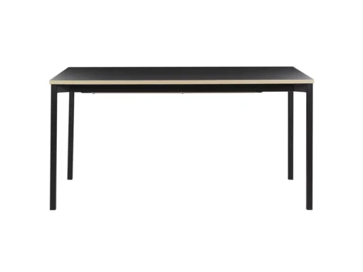 Table De Salle à Manger Extensible Noire 160 / 210 X 90 Cm AVIS -Meilleur Meubles Magasin table a manger 17164217