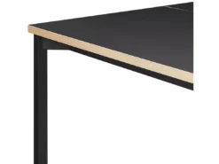 Table De Salle à Manger Extensible Noire 160 / 210 X 90 Cm AVIS -Meilleur Meubles Magasin table a manger 17164221