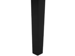 Table 150 X 90 Cm Marron Clair/noir GEORGIA -Meilleur Meubles Magasin table a manger 17461573