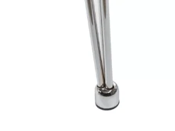 Table De Salle à Manger En Verre / Pieds Argentés 120 X 70 Cm WINSTON -Meilleur Meubles Magasin table a manger 17461965