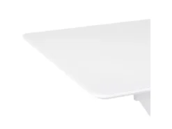 Table à Manger Extensible 160/200 X 90 Cm Blanc SALTUM -Meilleur Meubles Magasin table a manger 17462135