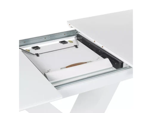 Table à Manger Extensible 160/200 X 90 Cm Blanc SALTUM -Meilleur Meubles Magasin table a manger 17462137