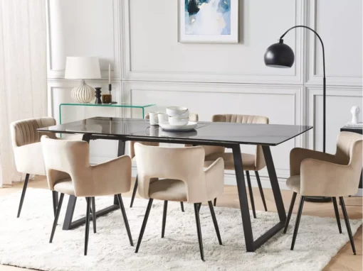 Table à Manger Extensible 150/180 X 90 Cm TOURAN -Meilleur Meubles Magasin table a manger 17462141