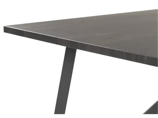 Table à Manger Noire 140 X 80 Cm ANNIKA -Meilleur Meubles Magasin table a manger 18119347