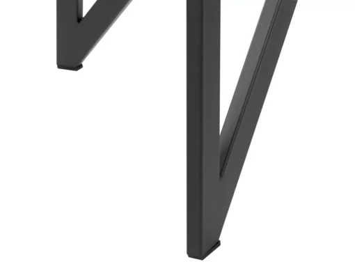 Table à Manger Noire 140 X 80 Cm ANNIKA -Meilleur Meubles Magasin table a manger 18119349